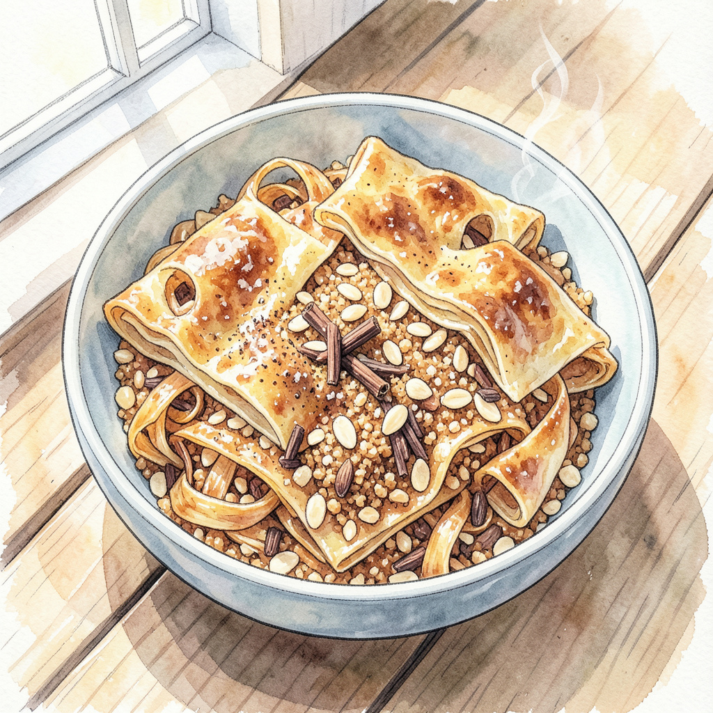 Kitafi Kataifi Pastry Recipe: Crispy Shredded Phyllo Dessert Delight